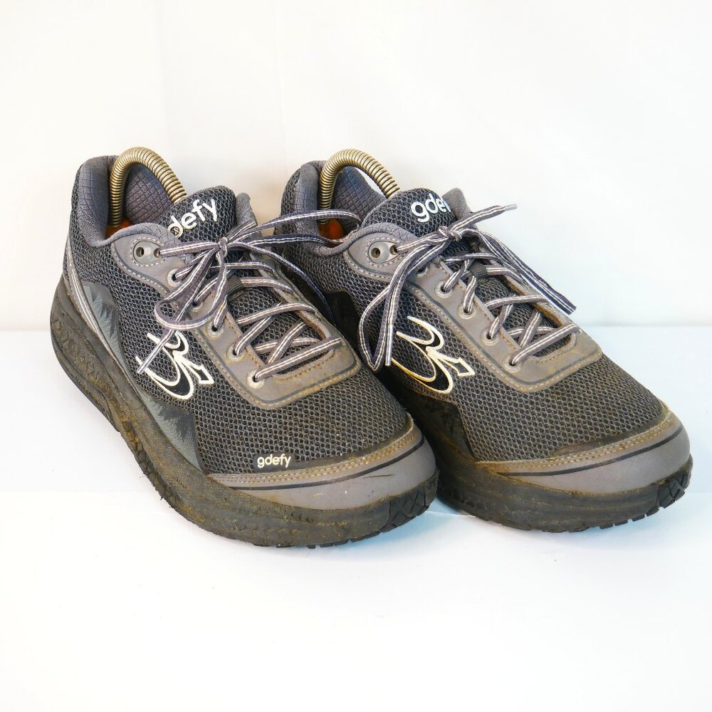 Gravity Defyer Women’s US 9.5 GDEFY Ion Athletic Shoes Black & Gray TB9024FGLOW